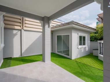 บ้านเดี่ยว ม.ปัญฐิญา1 พระราม5 เชื่อมต่อถนนหลายสาย ใกล้รถไฟฟ้า สถานีแยกติวานนท์