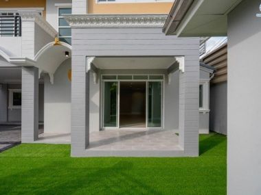 บ้านเดี่ยว ม.ปัญฐิญา1 พระราม5 เชื่อมต่อถนนหลายสาย ใกล้รถไฟฟ้า สถานีแยกติวานนท์