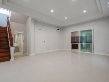 บ้านเดี่ยว ม.ปัญฐิญา1 พระราม5 เชื่อมต่อถนนหลายสาย ใกล้รถไฟฟ้า สถานีแยกติวานนท์