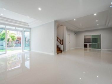 บ้านเดี่ยว ม.ปัญฐิญา1 พระราม5 เชื่อมต่อถนนหลายสาย ใกล้รถไฟฟ้า สถานีแยกติวานนท์