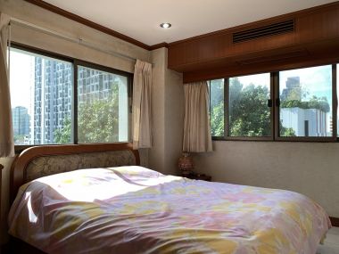 For rent at Thonglor Tower 2 Bedroom 1 Bathroom 18,000THB/month Fully furnished
