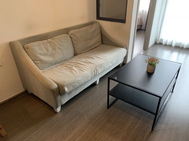 คอนโดให้เช่า Ideo Sukhumvit 93 ขนาด 1 ห้องนอน 34 ตรม. เฟอร์นิเจอร์ครบพร้อมเข้าอยู่