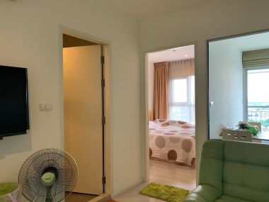 คอนโดให้เช่า Aspire Sukhumvit 48 ขนาด 1 ห้องนอน 32 ตรม. ค่าเช่า  13,000 บาท ใกล้ BTS พระโขนง เฟอร์นิเจอร์ครบพร้อมเข้าอยู่