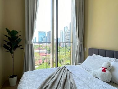 คอนโดให้เช่า Noble BE19 ขนาด 1 ห้องนอน 1 ห้องน้ำ 35 ตรม. ใกล้ BTS อโศก เพียง 29,000บาท/เดือน เฟอร์นิเจอร์ครบพร้อมเข้าอยู่