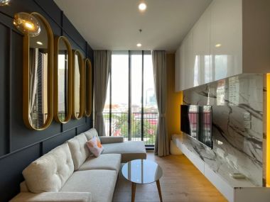 คอนโดให้เช่า Noble BE19 ขนาด 1 ห้องนอน 1 ห้องน้ำ 35 ตรม. ใกล้ BTS อโศก เพียง 29,000บาท/เดือน เฟอร์นิเจอร์ครบพร้อมเข้าอยู่