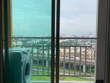 คอนโดให้เช่าลุมพินี วิลล์ พัฒนาการ - ศรีนครินทร์ ขนาด 1 ห้องนอน 34 ตรม.  เฟอร์นิเจอร์ครบพร้อมเข้าอยู่