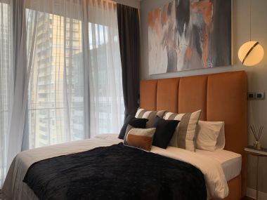 For sale/rent at Khun by Yoo Thonglor 25,000,000 Floor 16th 1 Bedroom 1 Bathroom 48.83 sqm. 65,000 THB/Month Fully furnished