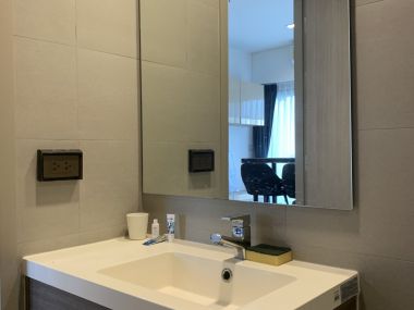 คอนโดให้เช่า Whizdom Connect Sukhumvit 2 ห้องนอน 1 ห้องน้ำ 38 ตรม. เฟอร์นิเจอร์ครบพร้อมเข้าอยู่