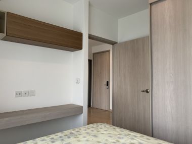 คอนโดให้เช่า Whizdom Connect Sukhumvit 2 ห้องนอน 1 ห้องน้ำ 38 ตรม. เฟอร์นิเจอร์ครบพร้อมเข้าอยู่