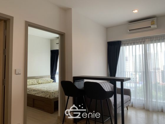 คอนโดให้เช่า Whizdom Connect Sukhumvit 2 ห้องนอน 1 ห้องน้ำ 38 ตรม. เฟอร์นิเจอร์ครบพร้อมเข้าอยู่