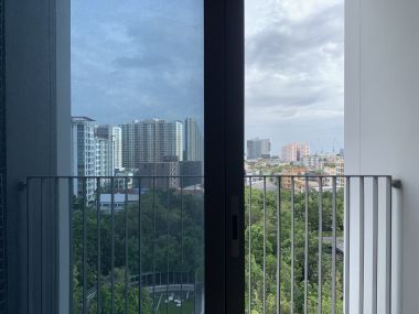 คอนโดให้เช่า Whizdom Connect Sukhumvit 2 ห้องนอน 1 ห้องน้ำ 38 ตรม. เฟอร์นิเจอร์ครบพร้อมเข้าอยู่