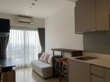 คอนโดให้เช่า Whizdom Connect 1 ห้องนอน 1 ห้องน้ำ 30ตรม. ใกล้ BTS บางจาก เฟอร์นิเจอร์ครบพร้อมเข้าอยู่