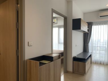 คอนโดให้เช่า Whizdom Connect 1 ห้องนอน 1 ห้องน้ำ 30ตรม. ใกล้ BTS บางจาก เฟอร์นิเจอร์ครบพร้อมเข้าอยู่