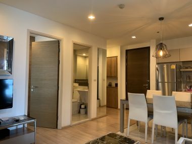 Hot Deal!!! Rhythm Sukhumvit 50 2 ห้องนอน 67 ตรม ใกล้ BTS อ่อนนุช เพียง 40,000บาท/เดือน เฟอร์นิเจอร์ครบพร้อมเข้าอยู่