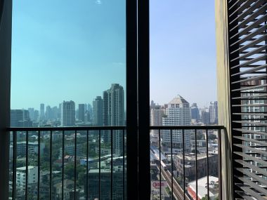 For rent at Wyne by Sansiri 1 Bedroom 1 Bathroom size 30 sqm. 22th Floor 16,000THB/month Fully furnished