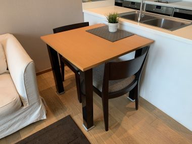 For rent! at Aequa Residents Sukhumvit 49 1 Bedroom 1 Bathroom 56 sqm. 45,000 THB/month Fully furnished