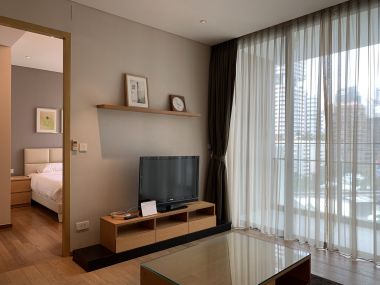 For rent! at Aequa Residents Sukhumvit 49 1 Bedroom 1 Bathroom 56 sqm. 45,000 THB/month Fully furnished