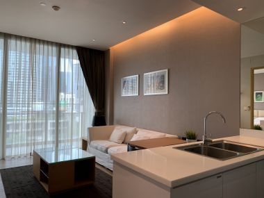 For rent! at Aequa Residents Sukhumvit 49 1 Bedroom 1 Bathroom 56 sqm. 45,000 THB/month Fully furnished