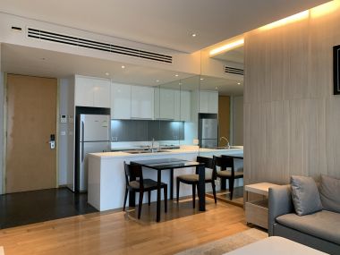 For rent! at Aequa Residents Sukhumvit 49 1 Bedroom 1 Bathroom 60 sqm. 50,000 THB/month Fully furnished