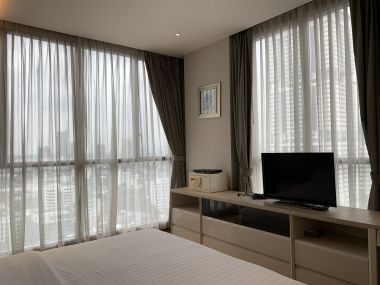 For rent! at Aequa Residents Sukhumvit 49 1 Bedroom 1 Bathroom 60 sqm. 50,000 THB/month Fully furnished