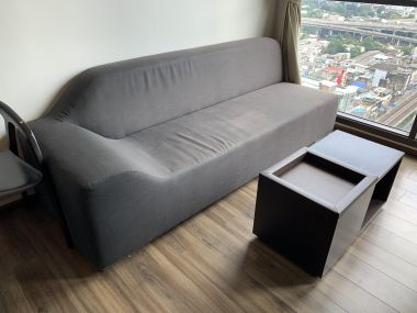 For rent at Wyne by Sansiri 2 Bedroom 2 Bathroom size 62 sqm. 23th Floor 30,000THB/month Fully furnished