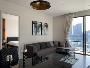 ปล่อยเช่า! The room Sukhumvit 62 ราคาพิเศษเพียง 38,000บาท/เดือน ชั้นสูง วิวสวย 2 ห้องนอนขนาดใหญ่ 77ตรม. ใกล้ BTS ปุณณวิถี เฟอร์นิเจอร์ครบพร้อมเข้าอยู่