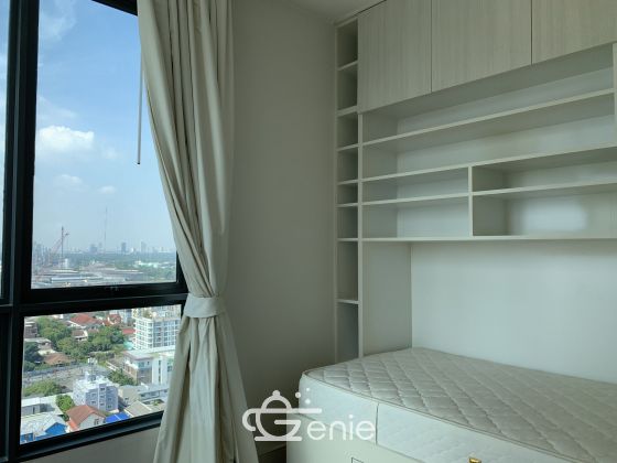 ปล่อยเช่า! The room Sukhumvit 62 ราคาพิเศษเพียง 38,000บาท/เดือน ชั้นสูง วิวสวย 2 ห้องนอนขนาดใหญ่ 77ตรม. ใกล้ BTS ปุณณวิถี เฟอร์นิเจอร์ครบพร้อมเข้าอยู่