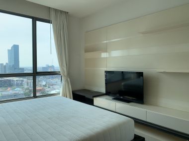 ปล่อยเช่า! The room Sukhumvit 62 ราคาพิเศษเพียง 38,000บาท/เดือน ชั้นสูง วิวสวย 2 ห้องนอนขนาดใหญ่ 77ตรม. ใกล้ BTS ปุณณวิถี เฟอร์นิเจอร์ครบพร้อมเข้าอยู่