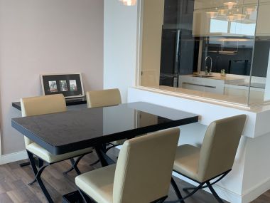 ปล่อยเช่า! The room Sukhumvit 62 ราคาพิเศษเพียง 35,000บาท/เดือน ชั้นสูง วิวสวย 2 ห้องนอนขนาดใหญ่ 75ตรม. ใกล้ BTS ปุณณวิถี เฟอร์นิเจอร์ครบพร้อมเข้าอยู่