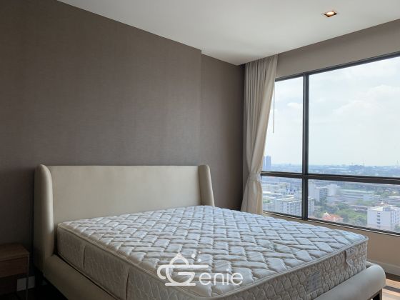 ปล่อยเช่า! The room Sukhumvit 62 ราคาพิเศษเพียง 35,000บาท/เดือน ชั้นสูง วิวสวย 2 ห้องนอนขนาดใหญ่ 75ตรม. ใกล้ BTS ปุณณวิถี เฟอร์นิเจอร์ครบพร้อมเข้าอยู่