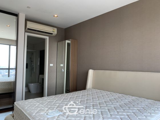 ปล่อยเช่า! The room Sukhumvit 62 ราคาพิเศษเพียง 35,000บาท/เดือน ชั้นสูง วิวสวย 2 ห้องนอนขนาดใหญ่ 75ตรม. ใกล้ BTS ปุณณวิถี เฟอร์นิเจอร์ครบพร้อมเข้าอยู่