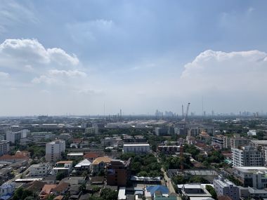 ปล่อยเช่า! The room Sukhumvit 62 ราคาพิเศษเพียง 35,000บาท/เดือน ชั้นสูง วิวสวย 2 ห้องนอนขนาดใหญ่ 75ตรม. ใกล้ BTS ปุณณวิถี เฟอร์นิเจอร์ครบพร้อมเข้าอยู่