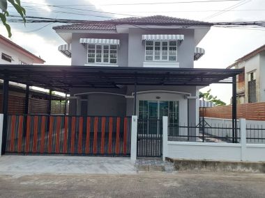 (SOLD OUT) บ้านเดี่ยว 2 ชั้น หมู่บ้าน เคซี การ์เด้นโฮม 11 นิมิตใหม่ 40 รีโนเวทใหม่ พร้อมอยู่ 3 ห้องนอน 2 ห้องน้ำ แถมแอร์ 3 เครื่อง ใกล้มีนบุรี สามวาตะวันออก คลองสามวา กรุงเทพ