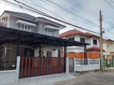 (SOLD OUT) บ้านเดี่ยว 2 ชั้น หมู่บ้าน เคซี การ์เด้นโฮม 11 นิมิตใหม่ 40 รีโนเวทใหม่ พร้อมอยู่ 3 ห้องนอน 2 ห้องน้ำ แถมแอร์ 3 เครื่อง ใกล้มีนบุรี สามวาตะวันออก คลองสามวา กรุงเทพ