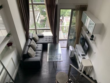 For rent at Ideo Morph 38 Duplex 1 Bedroom 1 Bathroom 22,000THB/month Fully furnished