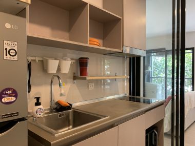 ปล่อยเช่า Aspire Sukhumvit-Onnut ในราคาเพียง 9,000บาท/เดือน Studio 1 ห้องน้ำ 30.61 ตรม. ใกล้ BTS อ่อนนุช เฟอร์นิเจอร์ครบพร้อมเข้าอยู่ (ราคาต่อรองได้)
