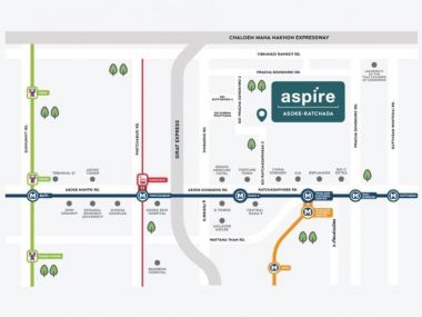 Condo Aspire Asoke-Ratchada (แอสปาย อโศก - รัชดา) เจ้าของขายเองไม่ค่อยได้อยู่ ( ไม่เคยปล่อยเช่า )