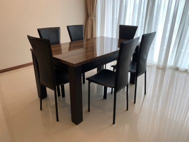 For rent at Fullerton Sukhumvit 3 Bedroom 3 Bathroom 155 sqm. 90,000THB/month Fully furnished (can negotiate)