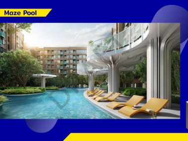 [Sell Per-emption Certificate] Kave Town Colony - Pool View Room tpye 1-Bed Extra and 1-Bed