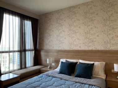 For rent!!! at Rhythm Sukhumvit 50 1 Bedroom 1 Bathroom 27,000/month Fully furnished (can negotiate)