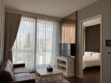 For rent at Khun by Yoo Thonglor  Floor 12th 1 Bedroom 1 Bathroom 50 sqm. 65,000 THB/Month Fully furnished