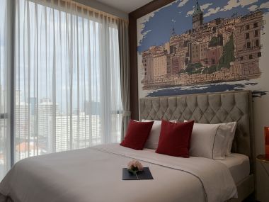 For sale/rent at Khun by Yoo Thonglor sale 19,200,000 THB Floor 18th 1 Bedroom 1 Bathroom 50 sqm. 68,000 THB/Month Fully furnished