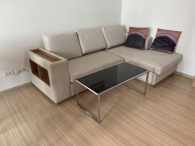 คอนโดให้เช่าริทึ่ม รัชดา-ห้วยขวาง เพียง 15,000บาท/เดือน 1 ห้องนอน 1 ห้องน้ำ 36 ตรม. ใกล้ MRT ห้วยขวาง เฟอร์นิเจอร์ครบพร้อมเข้าอยู่