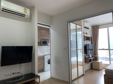 คอนโดให้เช่าริทึ่ม รัชดา-ห้วยขวาง เพียง 15,000บาท/เดือน 1 ห้องนอน 1 ห้องน้ำ 36 ตรม. ใกล้ MRT ห้วยขวาง เฟอร์นิเจอร์ครบพร้อมเข้าอยู่