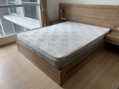 คอนโดให้เช่าริทึ่ม รัชดา-ห้วยขวาง เพียง 15,000บาท/เดือน 1 ห้องนอน 1 ห้องน้ำ 36 ตรม. ใกล้ MRT ห้วยขวาง เฟอร์นิเจอร์ครบพร้อมเข้าอยู่