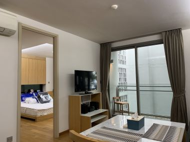 For rent at Via Botani 1 Bedroom 1 Bathroom 48.13 sqm. 5th Floor pric 32,000THB/month Fully furnished (can negotiate)