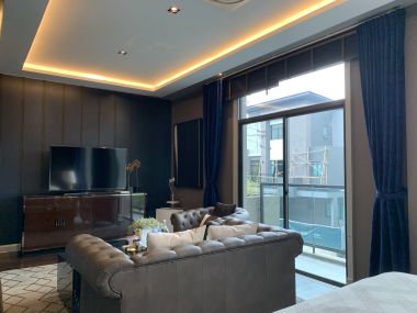 For sale!! Single house The Gentri Sukhumvit 4 bedrooms 4 bathrooms price only 45,000,000 baht transfer 50/50 model house fully furnished