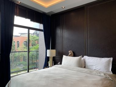 For sale!! Single house The Gentri Sukhumvit 4 bedrooms 4 bathrooms price only 45,000,000 baht transfer 50/50 model house fully furnished