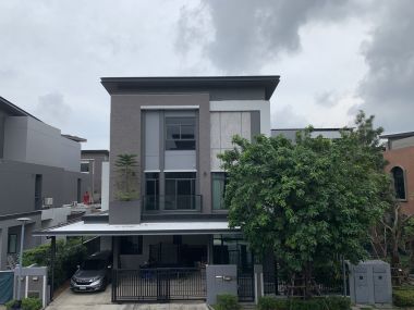 For sale!! Single house The Gentri Sukhumvit 4 bedrooms 4 bathrooms price only 45,000,000 baht transfer 50/50 model house fully furnished