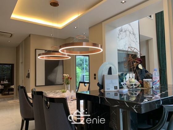 For sale!! Single house The Gentri Sukhumvit 4 bedrooms 4 bathrooms price only 45,000,000 baht transfer 50/50 model house fully furnished